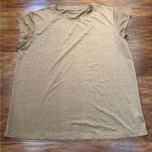 Zyia Short Sleeve Activewear Top Size L